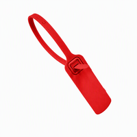 Sello de Seguridad Ajustable de Plástico YSD con Inserto Metálico y Etiqueta Numerada Personalizada para Logística y Transporte