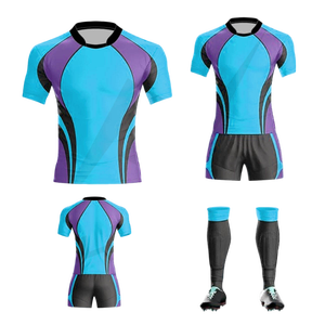 Maillots de football personnalisés par sublimation - Kit sportif d'été à manches courtes, séchage rapide, 100 % polyester, design et logo sur mesure - Product Image 4