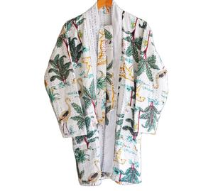 Chaqueta de alta moda hecha a mano para hombre y mujer, chaquetas de fiesta de manga larga bohemias para trabajo manual, kanta, Unisex - Product Image 1