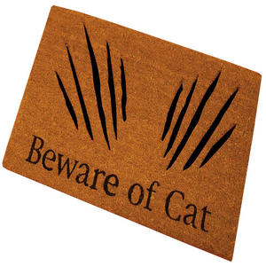 PVC Backed Coir <b>Mat</b> Modern Eco Friendly Durable Anti Slip Outdoor Indoor Entrance <b>Mat</b> - Product Image 1