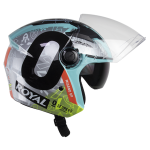 Casco ROYAL fabricado en Vietnam, casco de motocicleta de cara abierta, superventas, casco avanzado de ABS DOT con PC con estilo, fabricado en Vietnam - Product Image 5