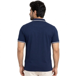 Fashionable men polo shirt combining breathable fabric elegant appearance and relaxed <b>fitting</b> for contemporary casual wardrobes - Product Image 2