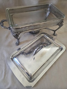 Recipiente rectangular de lujo para buffet con tapa de acero inoxidable para exhibir alimentos al mejor precio - Product Image 3