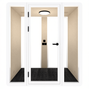 Cabines de bureau acoustiques Duo HIPOD pour une meilleure acoustique au bureau - Product Image 2