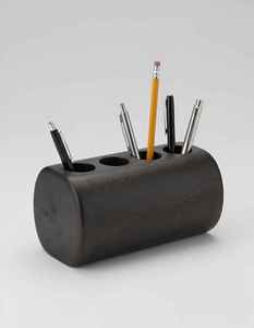 Multifunctional Eco-Friendly Wooden Pen Holder Hexagonal <b>Desk</b> Office Decor Engraved Carving Wood Crafts Wooden Boxes <b>Wall</b> Signs - Product Image 5