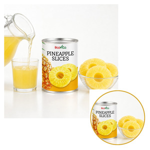Piña Enlatada Deliciosa con Certificación ISO, en Jugo Natural de Piña, Empacada en Lata de 30oz, Precio al por Mayor - Product Image 6