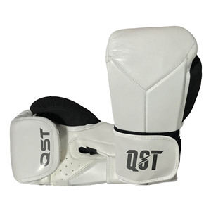 Gants de boxe en cuir synthétique PU 12oz 14oz avec fermeture auto-agrippante pour soutien du poignet, respirants, logo personnalisé OEM, vente en gros - Product Image 4
