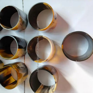 Pulsera de cuerno de búfalo de Color superior, brazalete de cuerno de vaca a la moda, joyería para mujer para bodas, compromisos, precio al por mayor FWE - Product Image 5