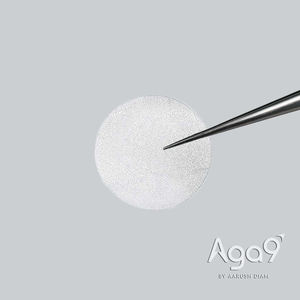 Placa de diamante redonda policristalina Aga9 de 8 mm de diámetro, sin pulir, 0,3 mm de espesor - Product Image 2