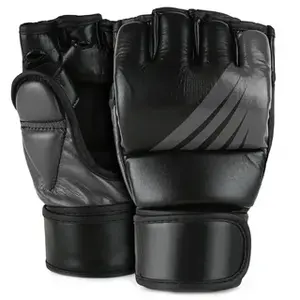 Équipement de sport de combat personnalisé et matériel d'entraînement de boxe, gants de MMA en cuir, style sportif pour l'entraînement de boxe - Product Image 1
