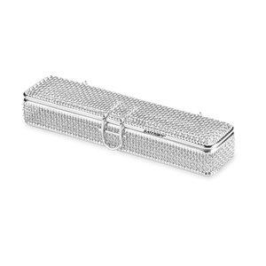 Bandeja de malla de acero inoxidable para esterilización manual, cesta para instrumentos quirúrgicos en autoclave, tapa 160x40x20mm - Product Image 3