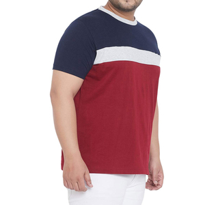 T-shirt de sport pour homme à manches courtes 100 % coton, haute élasticité, respirant, de luxe, uni, coupe ajustée, anti-plis - Product Image 2
