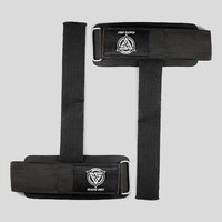 Sangles de levage à cheville personnalisées avec anneaux en D pour l'entraînement d'haltérophilie Sangle de gymnastique Cross-fit Gym Workout Powerlifting Dragonne