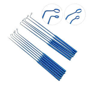 Ensemble de curettes neurochirurgicales de qualité supérieure allemande, pour la thyroïde, en acier inoxydable, certifié CE ISO - Product Image 4