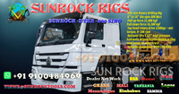 SUNROCK 350 DTHR perceuse profonde dure sol mou plates-formes de forage tête rotative à couple élevé Construction de mât robuste nouveau moteur de boîte de vitesses