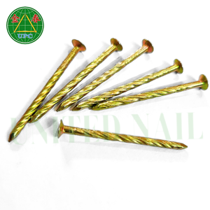 Clous en acier plaqué jaune à prix compétitif, type vis à tête quadrillée, avec services après-vente, provenant du Vietnam - Product Image 5