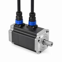 Connecteur hybride 8 broches pour signal et alimentation, étanche IP67, de type aviation circulaire, pour connexion de retour d'information de servomoteur