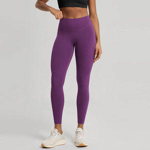 Legging pour femme en polyester, style unique, taille élastique, pour le yoga, faible MOQ - Product Image 1
