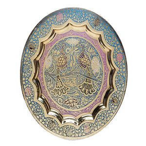 Attractive Unique Design <b>Wall</b> Decoration Hanging Brass <b>Plate</b> Custom Engraving Round Decorative Metal Hanging Scenery <b>Plates</b> - Product Image 5