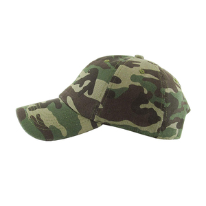 Fabricant en gros de casquettes camouflage 100% coton pour hommes / Service OEM, fabrication professionnelle, casquettes respirantes et ajustées pour forces armées - Product Image 2
