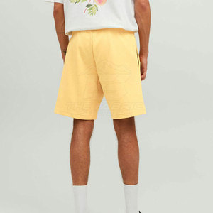 Pantalones Cortos Casuales Modernos para Hombre con Diseño Sólido, Tela Suave 100% Algodón, Transpirables y de Secado Rápido, Ecológicos para Uso Diario - Product Image 5