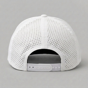 Casquette de golf personnalisée OEM haute performance, perforée au laser, respirante, en polyester, réglable, pour sports de plein air et baseball - Product Image 5