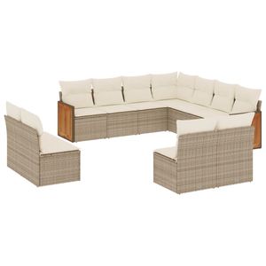 Set Divano da Giardino Beige per Arredamento Esterno - Product Image 2