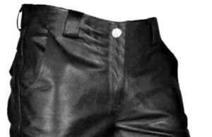 pantalon en cuir - Product Image 4