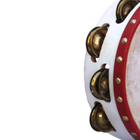Unique Design Made Musical Instruments Hand Percussion Wooden Tambourines As Per Customer Demands Made Tambourine