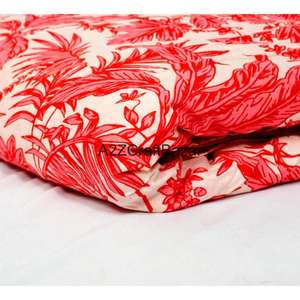 Tissu tissé artisanal indien Sanganeri 100 % coton, imprimé au bloc, écologique, respirant, séchage rapide, léger, pour filles - Vente en gros - Product Image 2