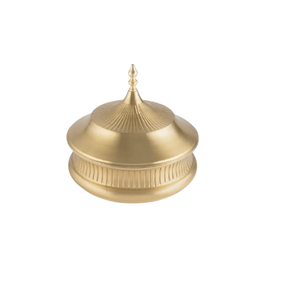 Hot Casserole Elegant Quality Metal Gold Color Casserole For Christmas & Ramadan Uses Cookware Casserole Kitchenware - Product Image 1