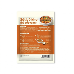 Sauce pour ragoût de bœuf en gros O'food 50g |   Marinade et assaisonnement pour ragoûts de viande prêts à l'emploi pour l'exportation B2B - Product Image 2