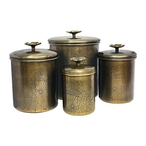 Recipientes de Cocina con Formas Elegantes <span class=keywords><strong>para</strong></span> Alimentos Secos, Frutos Secos, Frascos de Almacenamiento, Decoración <span class=keywords><strong>para</strong></span> el Hogar, Hotel, Restaurante - Product Image 4