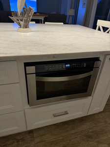 Horno de microondas empotrable de 24 pulgadas con 1.2 cu. pies de capacidad, termomata y función sin contacto de 1000W - Product Image 2