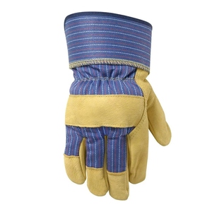 Gants de travail en cuir de vachette grainé de haute qualité, résistants à la chaleur, pour la sécurité industrielle, le travail de la construction, le jardinage et les tâches domestiques - Product Image 3