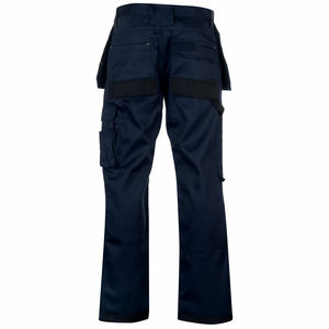 Pantalones de trabajo tipo cargo para hombre, duraderos, transpirables, económicos, de cintura alta, 100% algodón, transpirables, personalizables, con múltiples bolsillos. - Product Image 4
