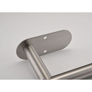 Stainless Steel Wall-Mounted Paper <b>Towel</b> <b>Holder</b> for <b>Kitchen</b> & Bathroom Self-Adhesive or Drill Mounting Options - Product Image 5