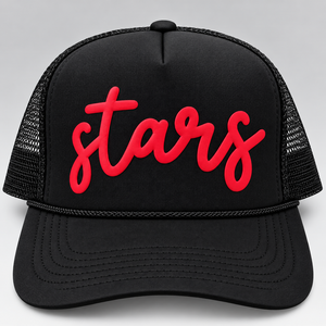 โรงงานผลิตหมวกส่งเสริมการขาย VN หมวกโฟมแบบ Trucker สั่งทำได้ พิมพ์โลโก้แบบ Puff Print หมวกตาข่ายแบบ Snapback ขายส่ง ผู้ผลิตเวียดนาม รับผลิตแบบ OEM ODM - Product Image 5