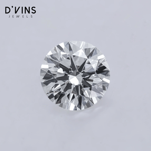 D'vins Jewels Diamante de Color F, Corte Brillante Redondo, Claridad VS1, Pulido EX, Relleno VG, HPHT, en Oferta, para Fabricación de Joyas de Laboratorio - Product Image 1
