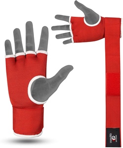 Guantes interiores Gel de entrenamiento Elástico Envolturas de mano Absorbe la humedad para boxeo Kickboxing Muay Thai MMA-Personalizable para hombres y mujeres - Product Image 6