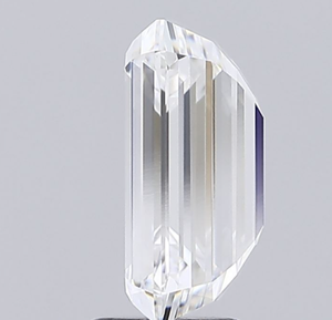 Diamant de laboratoire certifié IGI 4,01 CT, taille émeraude, couleur E, clarté VVS1, CVD LG 781645575 ROYAL GEMS pour la fabrication de bijoux - Product Image 2