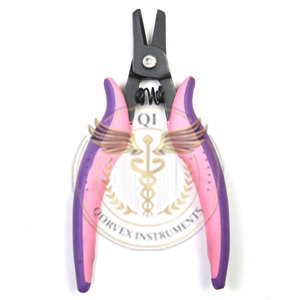 Alicates para cortar y remover extensiones de cabello con mango blanco para remover enlaces de queratina – Herramientas profesionales para extensiones de cabello - Product Image 4