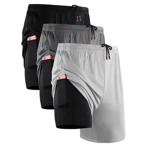 Pantalones Cortos Deportivos con Logotipo Personalizado OEM, Tela de Poliéster de Secado Rápido, Pantalones Cortos de Entrenamiento Deportivo, Fabricante y Proveedor de Ropa Deportiva - Product Image 5