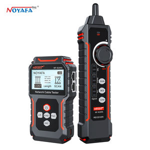 เครื่องทดสอบสายเคเบิลเครือข่าย NOYAFA NF-8209S Classic RJ45 CAT5 CAT6 LAN พร้อมฟังก์ชั่นติดตามสายและตรวจจับ PoE รองรับการสแกน NCV ระยะ 600 เมตร พร้อมพอร์ต Flash Crimp - Product Image 1