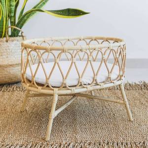 Cuna de mimbre para bebé recién nacido, moisés de ratán, cunas de caña, muebles infantiles más vendidos - Product Image 4