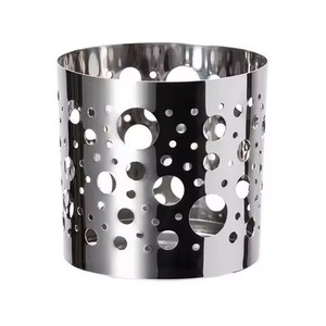 ที่วางเทียนโลหะตกแต่งบ้าน ที่ใส่เทียนทีไลท์ ของตกแต่งกลางโต๊ะ - Product Image 1