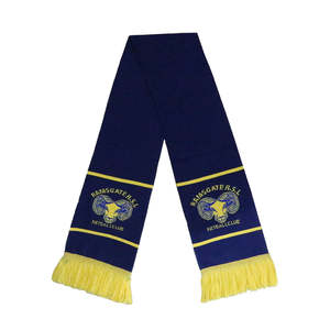 Bufandas Acrílicas Personalizadas con Diseño a Medida, Colores del Logotipo del Equipo, Artículos para Aficionados del Estadio, Bufanda de Fútbol - Product Image 3