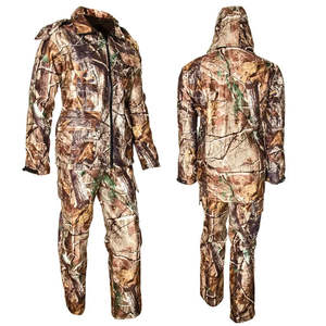 Ensemble de vêtements de chasse pour homme de haute qualité, sur mesure, imperméable, respirant, en polyester/coton, imprimé camouflage, uniforme d'extérieur - Product Image 3