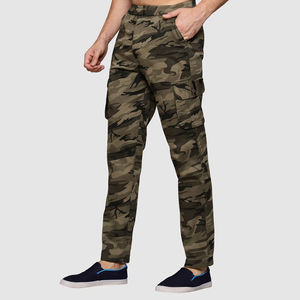 Pantalon cargo tactique pour homme en toile légère, durable, respirant, extensible, toutes saisons, vintage, pantalon pour homme lavé - Product Image 3