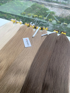 Precio de Fábrica, 100 Gramos, Cabello Humano Vietnamita de Buena Calidad, 22-28 Pulgadas, Cabello Virgen Natural Remy a Granel, Colores Ombre - Product Image 2